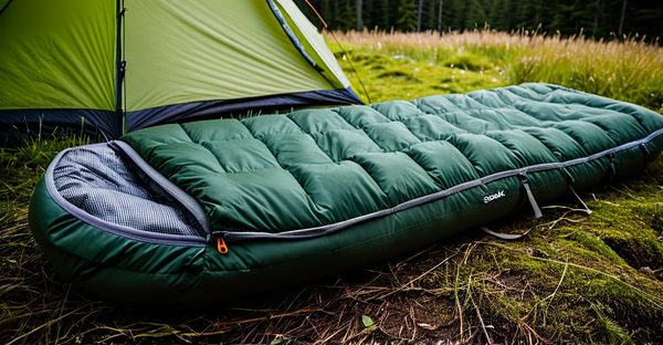 Sac de couchage pour camping : confort optimal en plein air